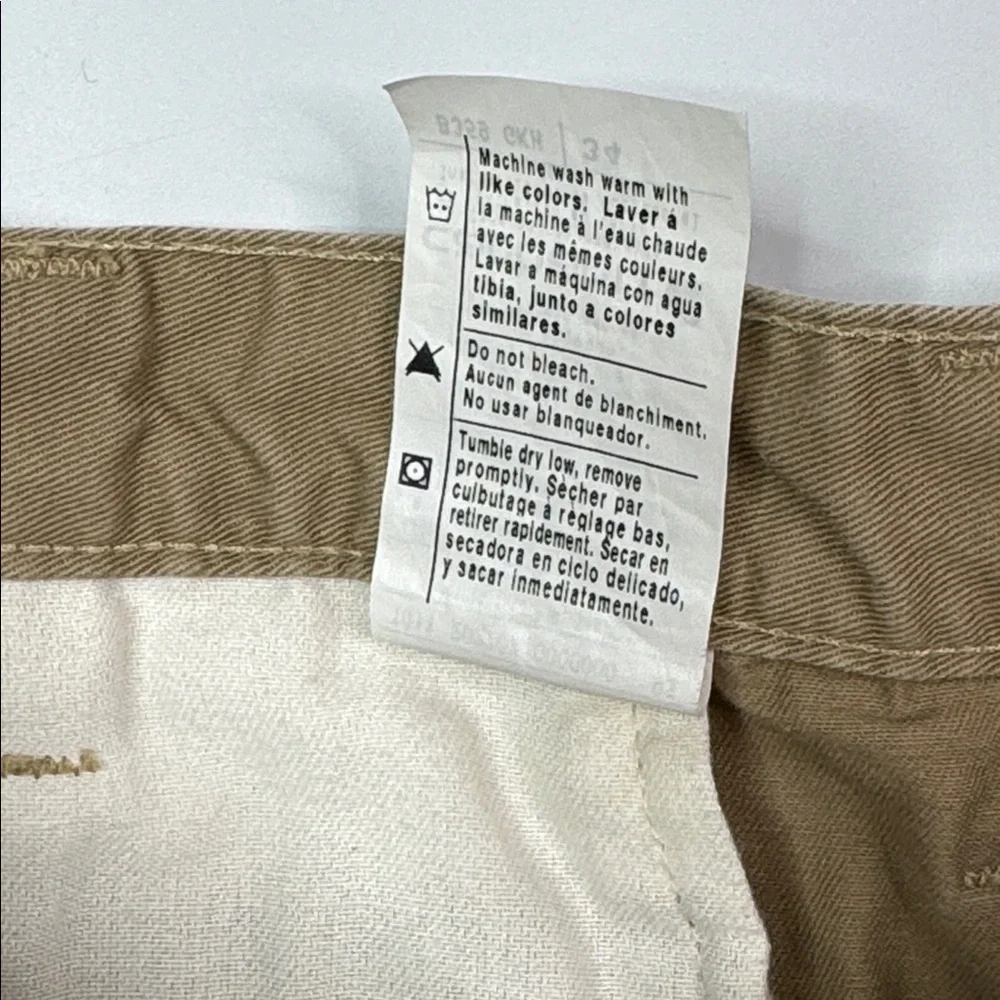 Carhartt B359 GKH Chino Tan Shorts Size 34 2011